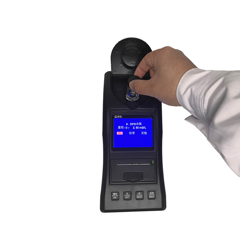 余氯水質檢測儀校準過程